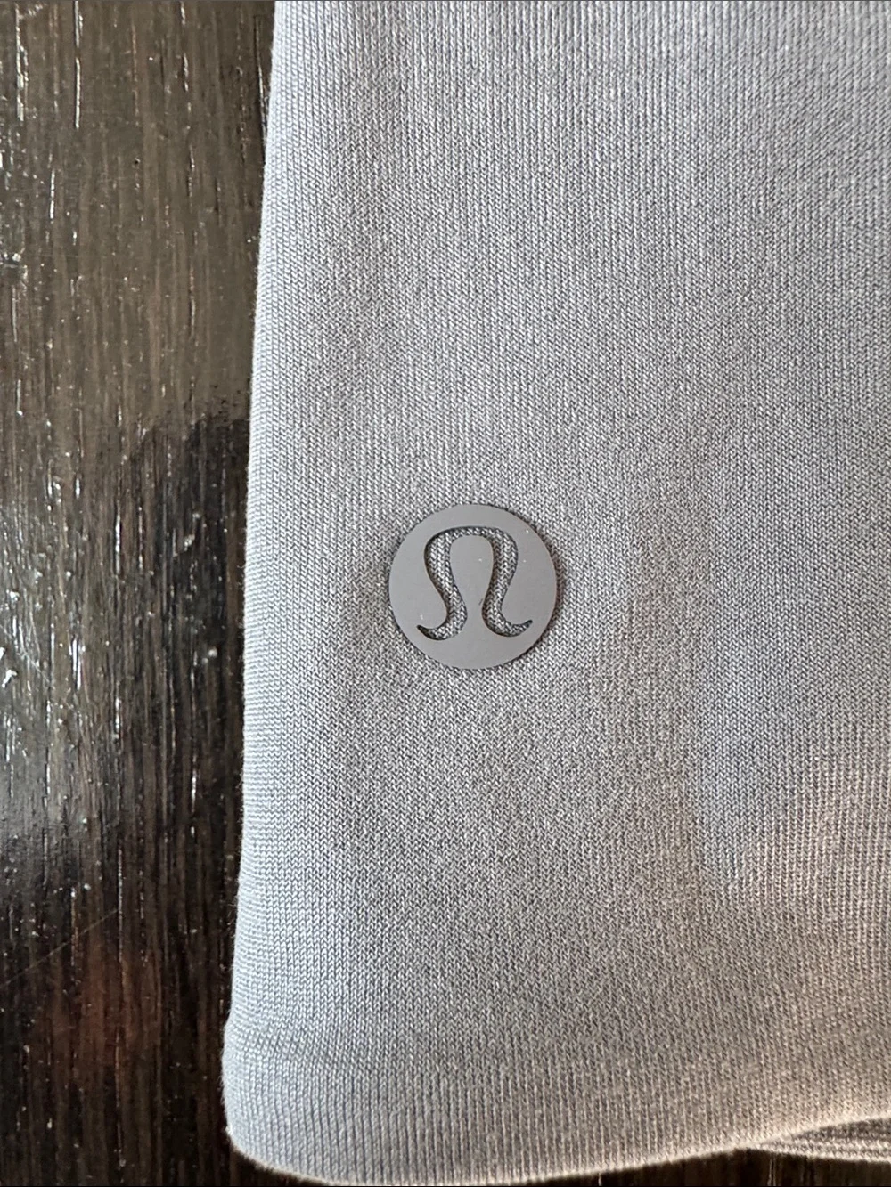 lululemon athletica Light Gray Long-Sleeve Crewneck Top